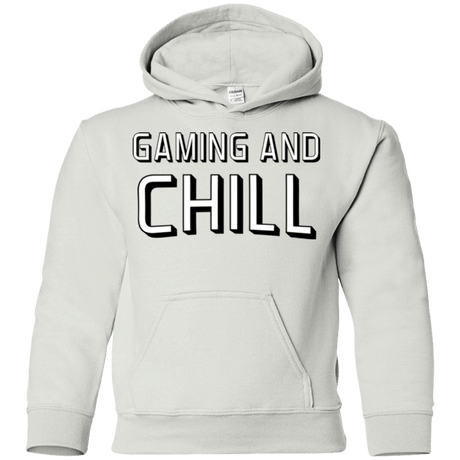 Sweatshirts White / YS Gaming and Chill Youth Hoodie