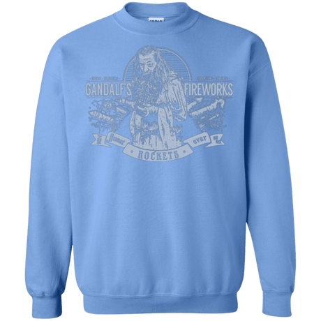 Sweatshirts Carolina Blue / Small Gandalfs Fireworks Crewneck Sweatshirt