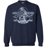 Sweatshirts Navy / Small Gandalfs Fireworks Crewneck Sweatshirt
