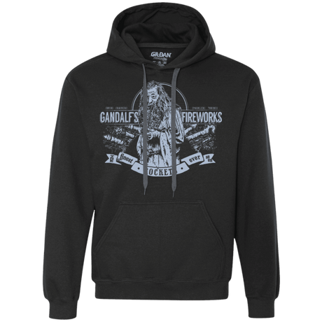 Sweatshirts Black / Small Gandalfs Fireworks Premium Fleece Hoodie