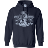 Sweatshirts Navy / Small Gandalfs Fireworks Pullover Hoodie