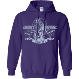 Sweatshirts Purple / Small Gandalfs Fireworks Pullover Hoodie
