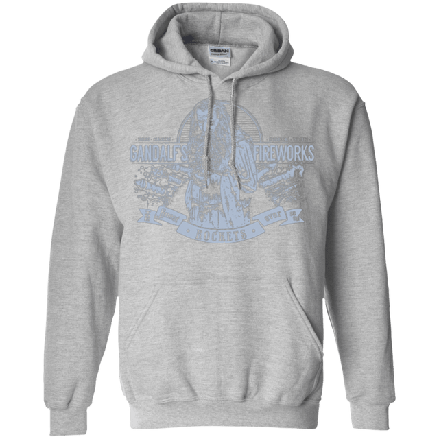 Sweatshirts Sport Grey / Small Gandalfs Fireworks Pullover Hoodie