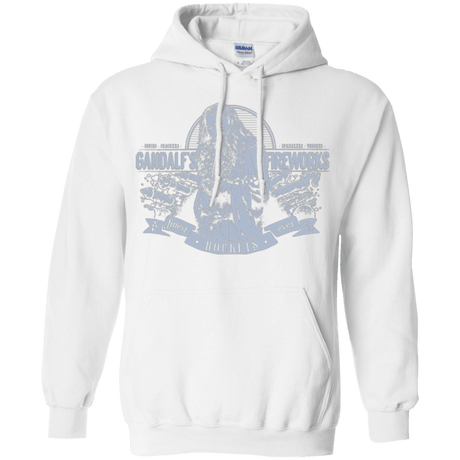 Sweatshirts White / Small Gandalfs Fireworks Pullover Hoodie