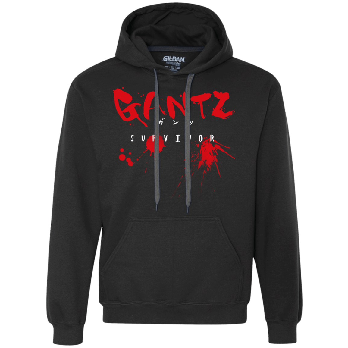 Sweatshirts Black / S Gantz Survivor Premium Fleece Hoodie