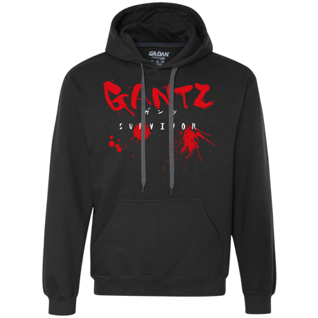 Sweatshirts Black / S Gantz Survivor Premium Fleece Hoodie