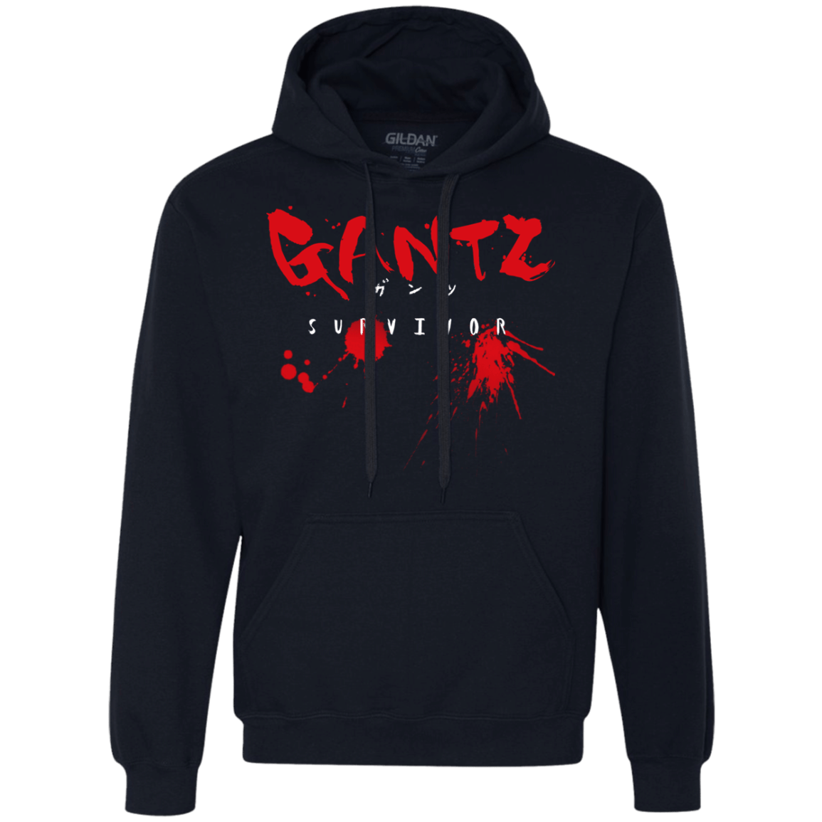Sweatshirts Navy / S Gantz Survivor Premium Fleece Hoodie
