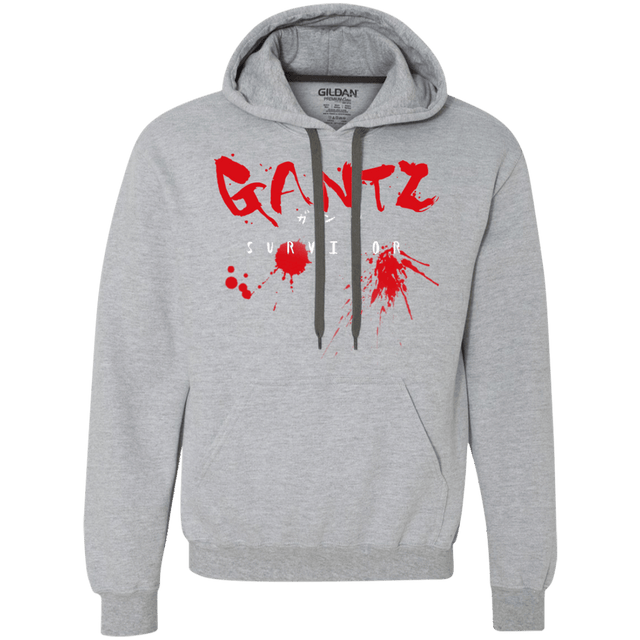 Sweatshirts Sport Grey / S Gantz Survivor Premium Fleece Hoodie