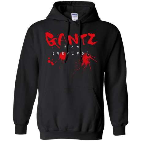 Sweatshirts Black / S Gantz Survivor Pullover Hoodie