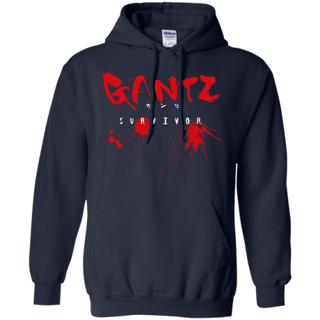 Sweatshirts Navy / S Gantz Survivor Pullover Hoodie