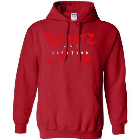 Sweatshirts Red / S Gantz Survivor Pullover Hoodie
