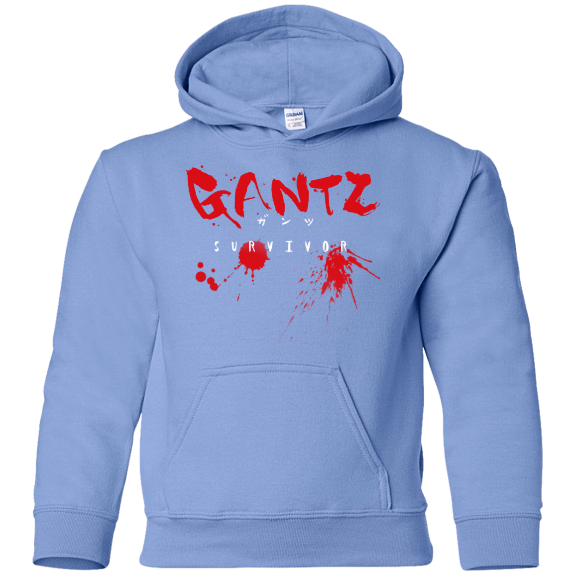 Sweatshirts Carolina Blue / YS Gantz Survivor Youth Hoodie