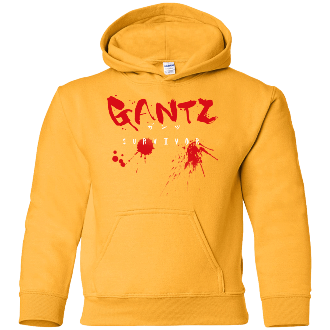 Sweatshirts Gold / YS Gantz Survivor Youth Hoodie