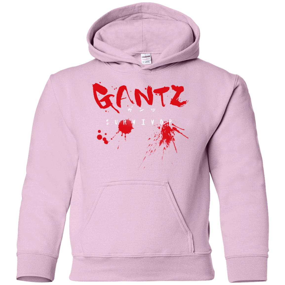 Sweatshirts Light Pink / YS Gantz Survivor Youth Hoodie