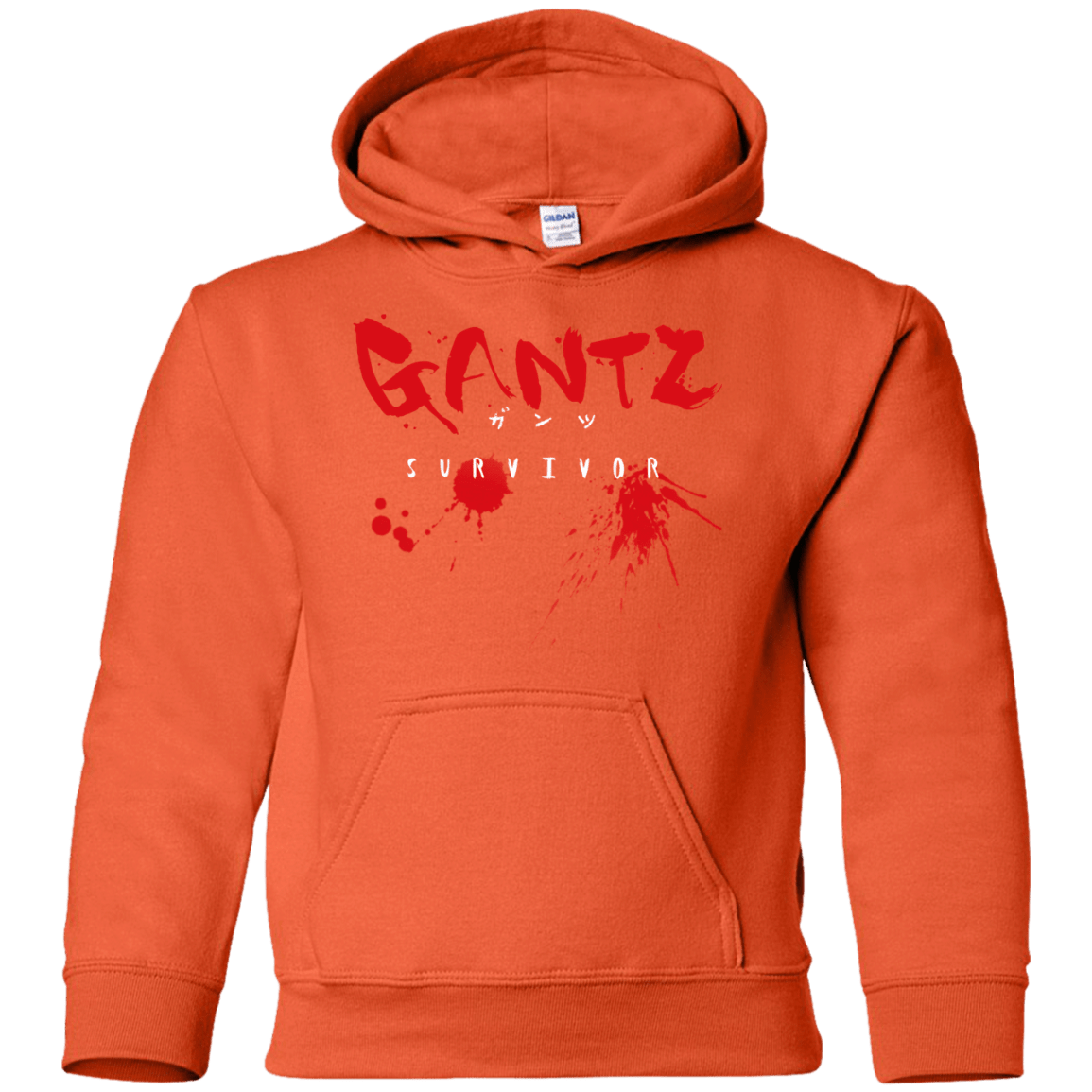 Sweatshirts Orange / YS Gantz Survivor Youth Hoodie