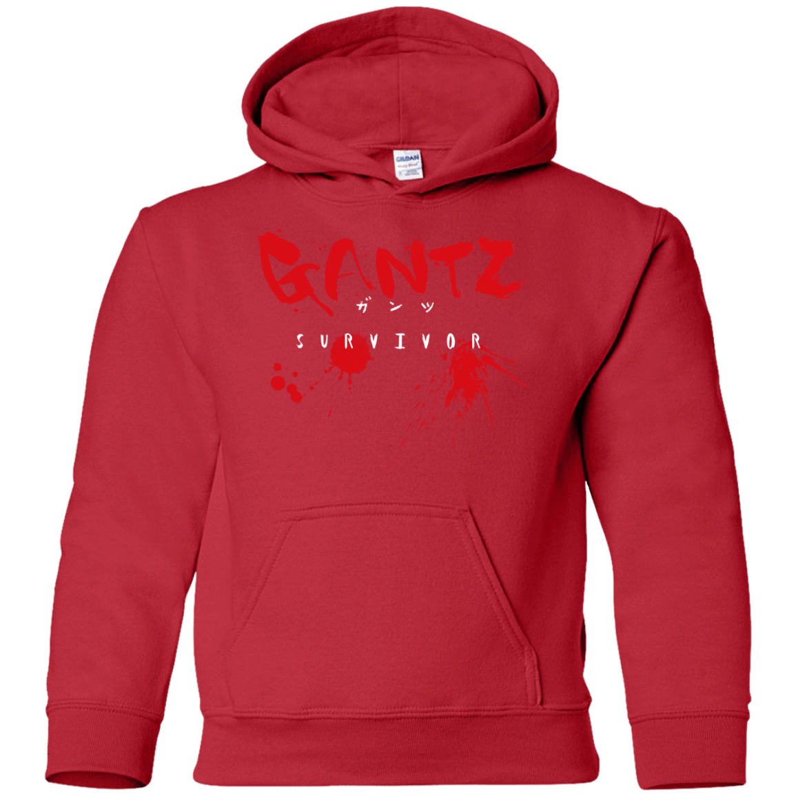 Sweatshirts Red / YS Gantz Survivor Youth Hoodie