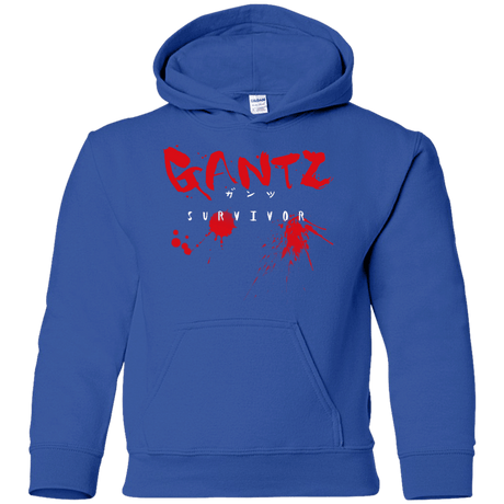 Sweatshirts Royal / YS Gantz Survivor Youth Hoodie