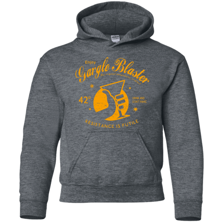 Sweatshirts Dark Heather / YS Gargle blaster Youth Hoodie