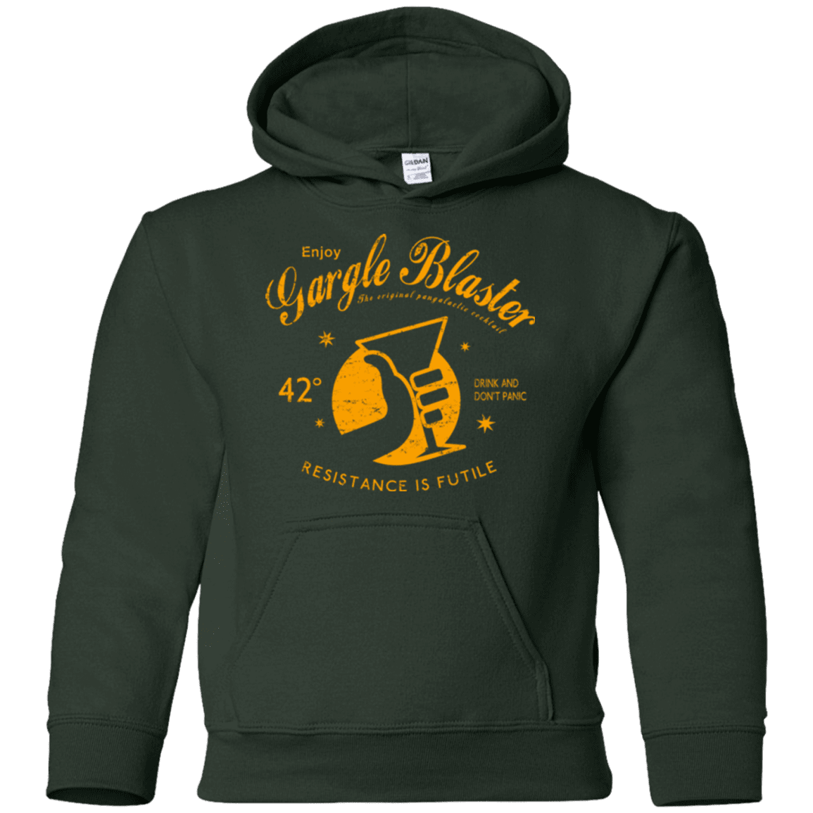 Sweatshirts Forest Green / YS Gargle blaster Youth Hoodie
