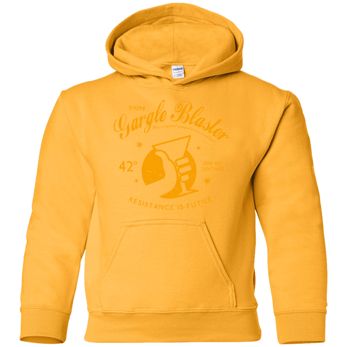 Sweatshirts Gold / YS Gargle blaster Youth Hoodie