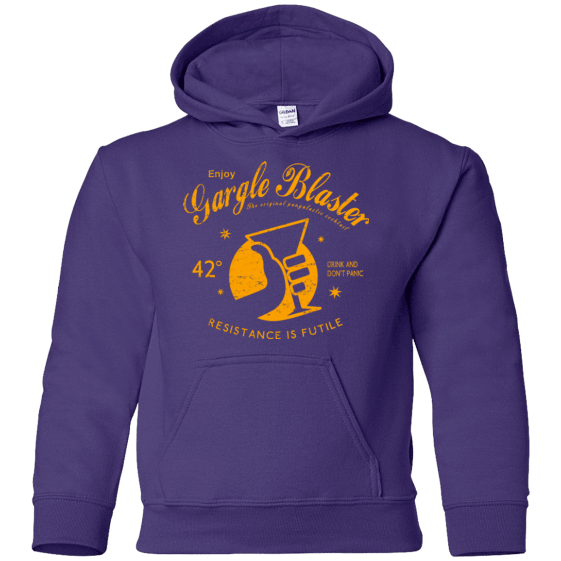 Sweatshirts Purple / YS Gargle blaster Youth Hoodie