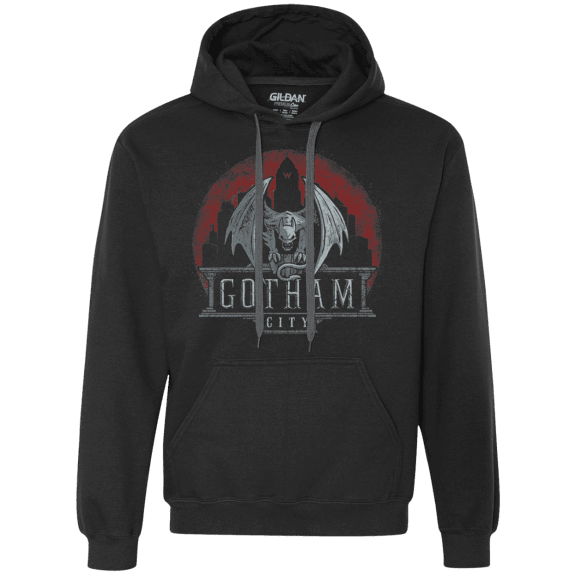 Sweatshirts Black / Small Gargoyle of Gotham Premium Fleece Hoodie