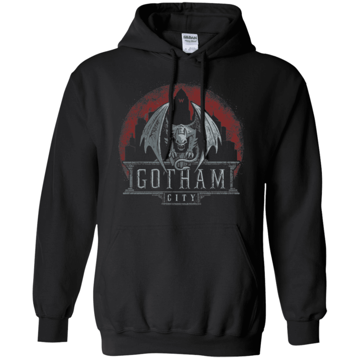 Sweatshirts Black / Small Gargoyle of Gotham Pullover Hoodie