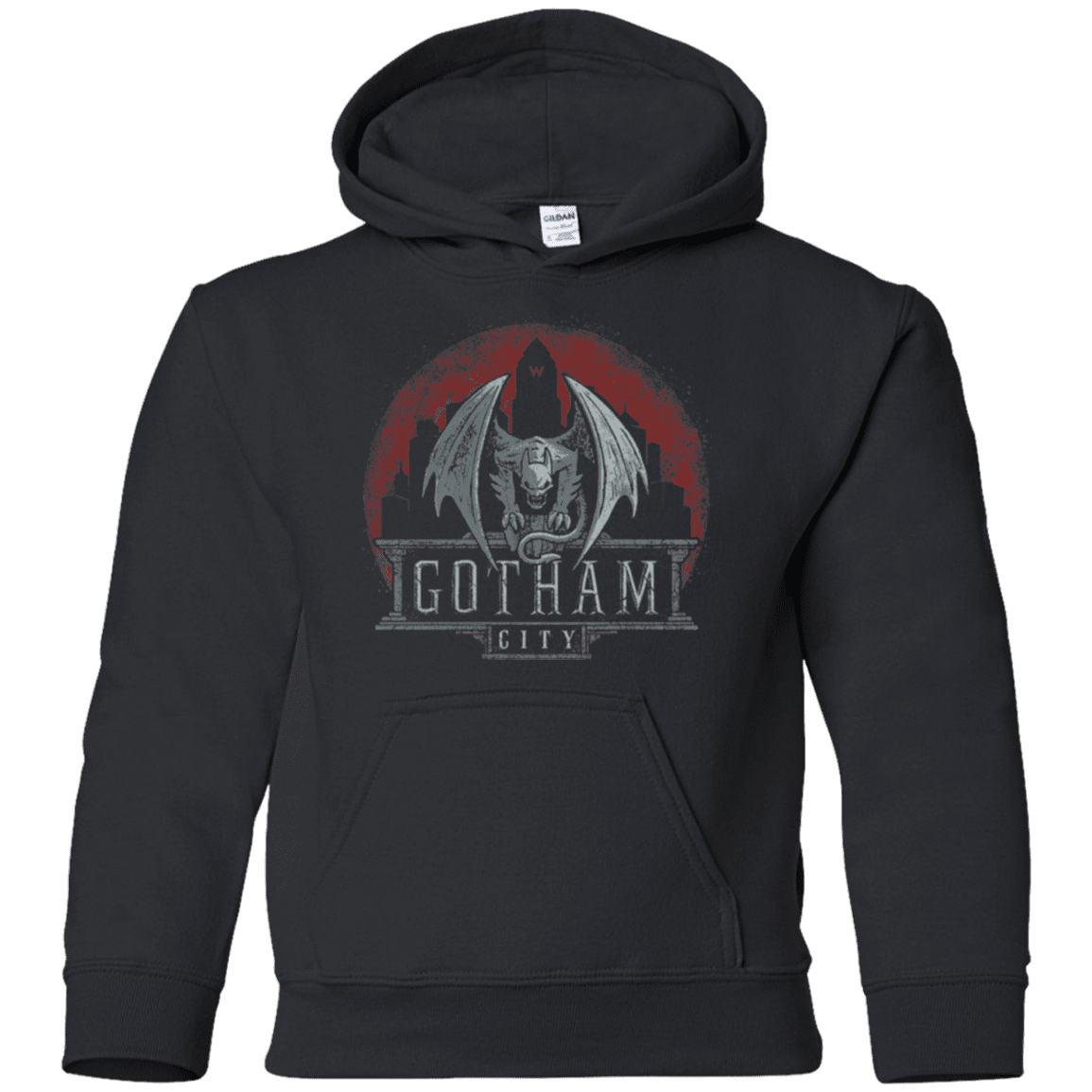 Sweatshirts Black / YS Gargoyle of Gotham Youth Hoodie