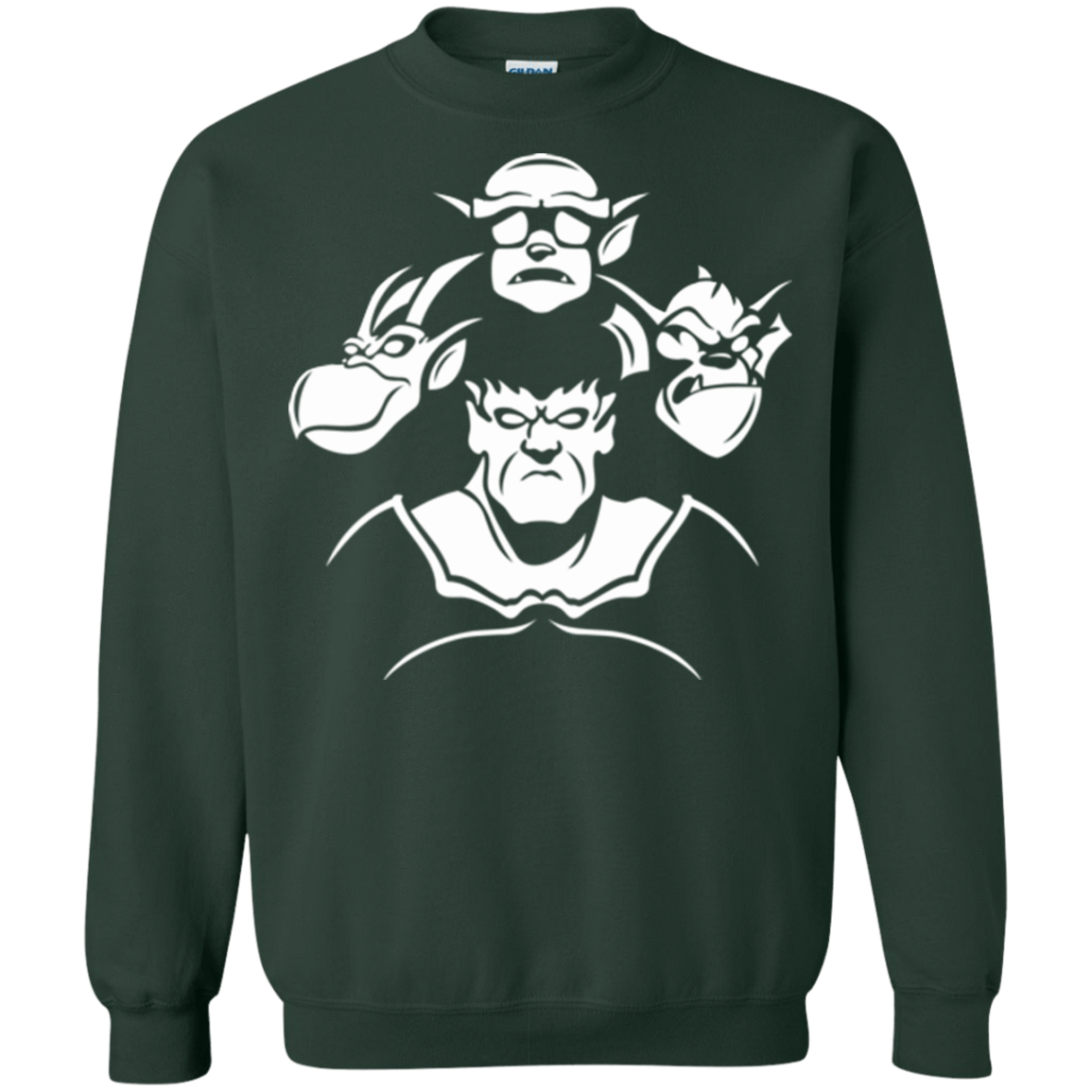 Sweatshirts Forest Green / Small Gargoyle Rhapsody Crewneck Sweatshirt