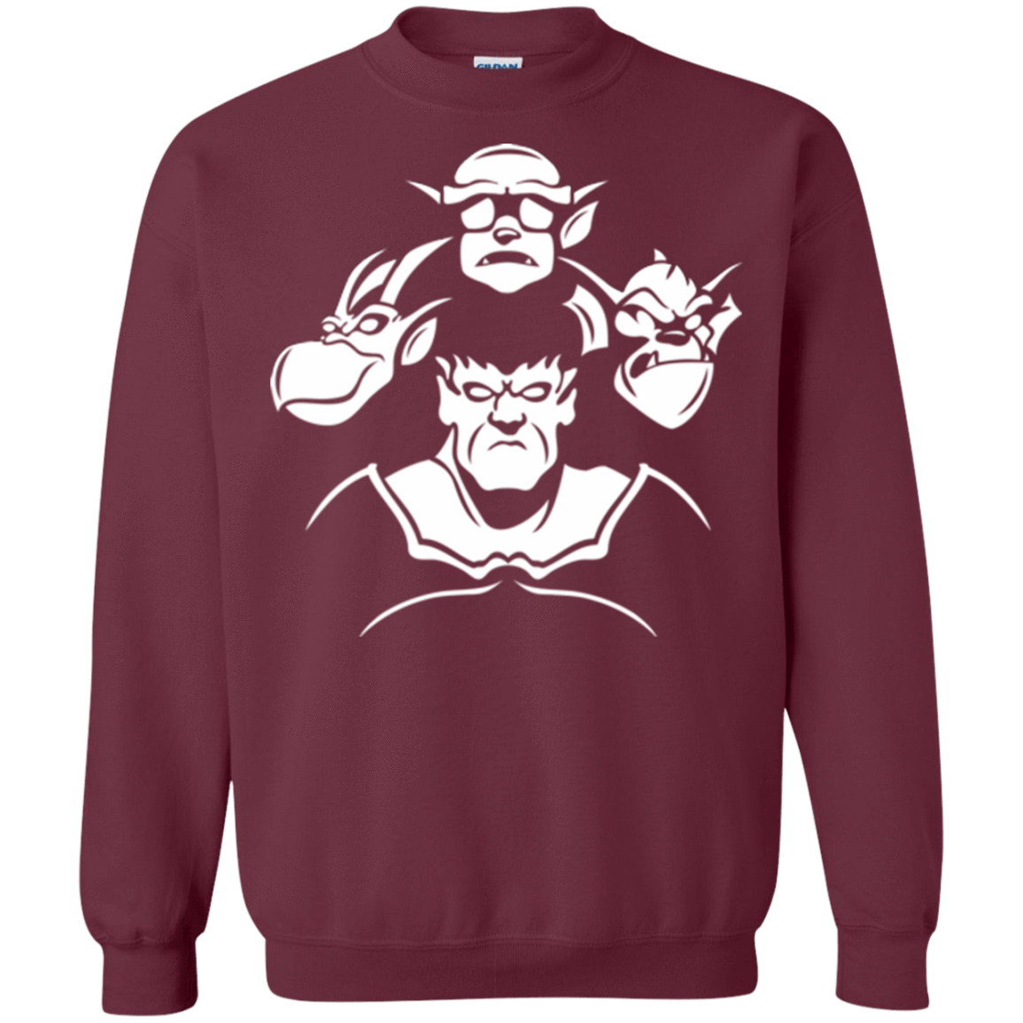 Sweatshirts Maroon / Small Gargoyle Rhapsody Crewneck Sweatshirt