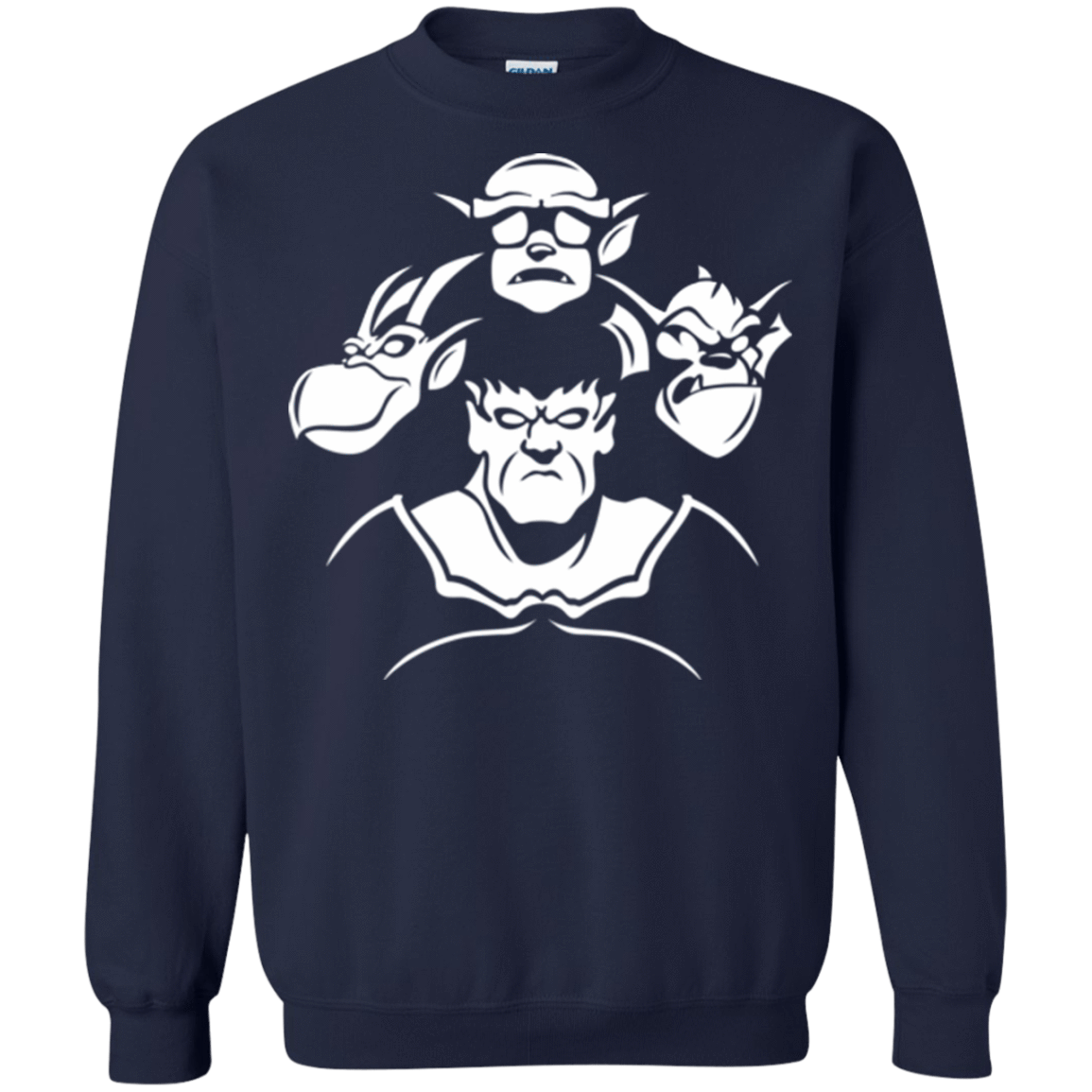 Sweatshirts Navy / Small Gargoyle Rhapsody Crewneck Sweatshirt