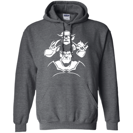 Sweatshirts Dark Heather / Small Gargoyle Rhapsody Pullover Hoodie