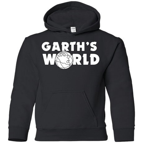 Sweatshirts Black / YS Garth's World Youth Hoodie