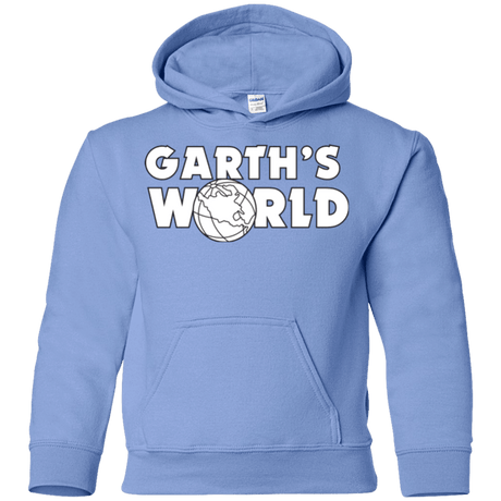 Sweatshirts Carolina Blue / YS Garth's World Youth Hoodie