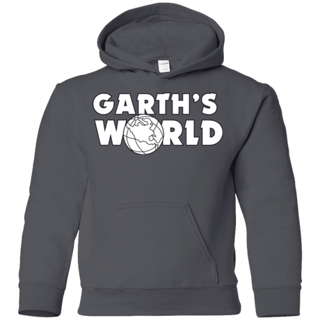 Sweatshirts Charcoal / YS Garth's World Youth Hoodie