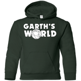 Sweatshirts Forest Green / YS Garth's World Youth Hoodie
