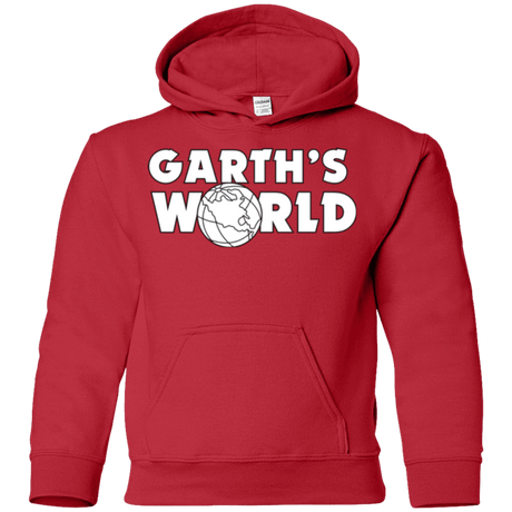 Sweatshirts Red / YS Garth's World Youth Hoodie