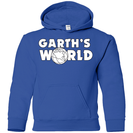 Sweatshirts Royal / YS Garth's World Youth Hoodie