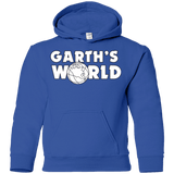 Sweatshirts Royal / YS Garth's World Youth Hoodie