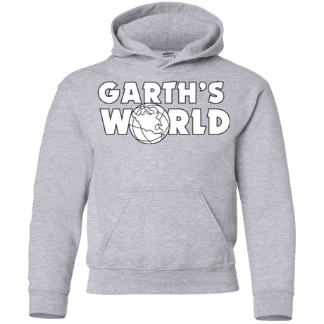 Sweatshirts Sport Grey / YS Garth's World Youth Hoodie
