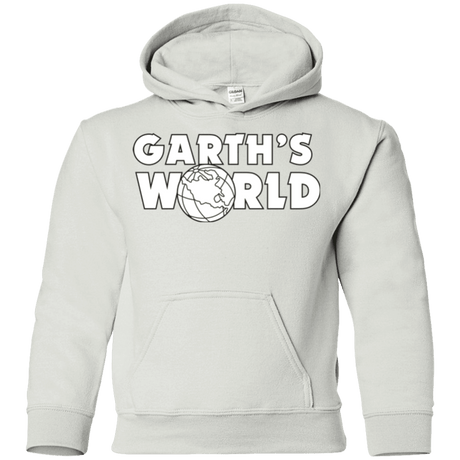 Sweatshirts White / YS Garth's World Youth Hoodie