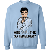 Sweatshirts Light Blue / Small gatekeeper Crewneck Sweatshirt