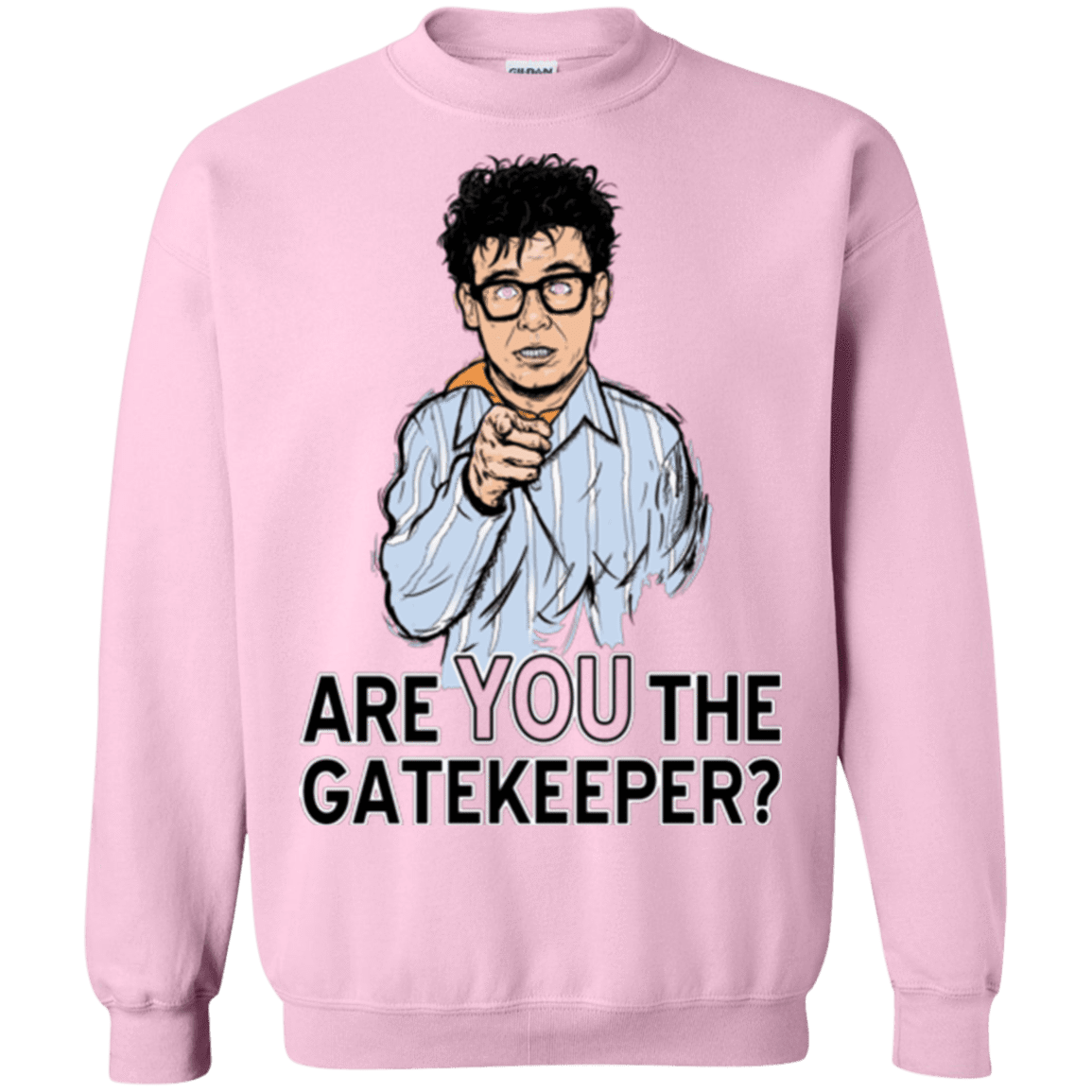 Sweatshirts Light Pink / Small gatekeeper Crewneck Sweatshirt