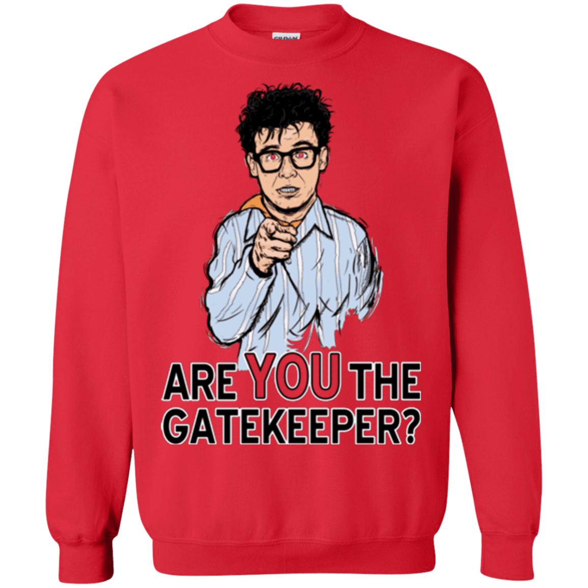 Sweatshirts Red / Small gatekeeper Crewneck Sweatshirt