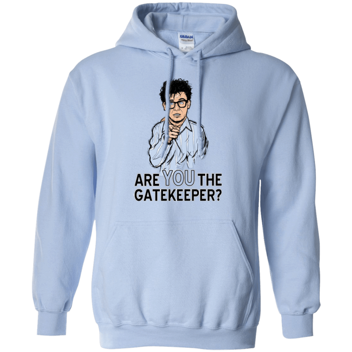 Sweatshirts Light Blue / Small gatekeeper Pullover Hoodie