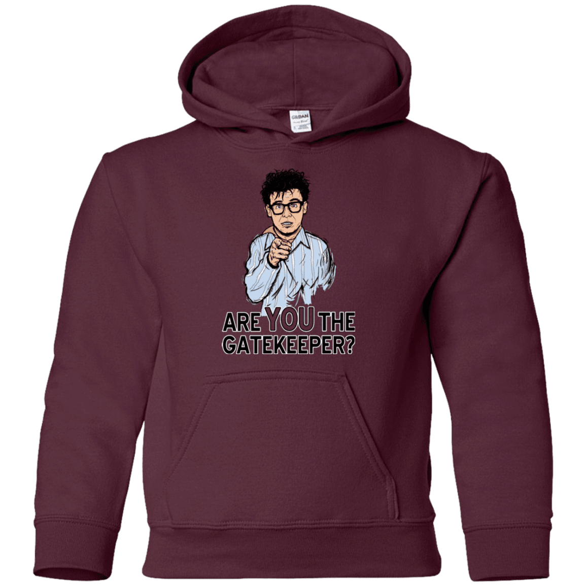 Sweatshirts Maroon / YS gatekeeper Youth Hoodie