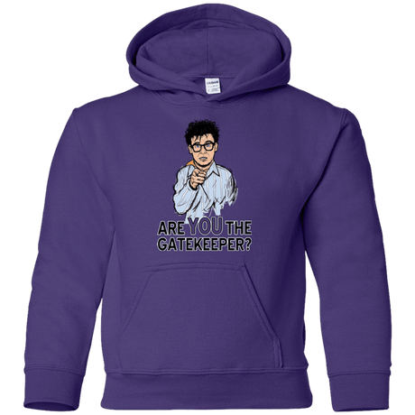 Sweatshirts Purple / YS gatekeeper Youth Hoodie