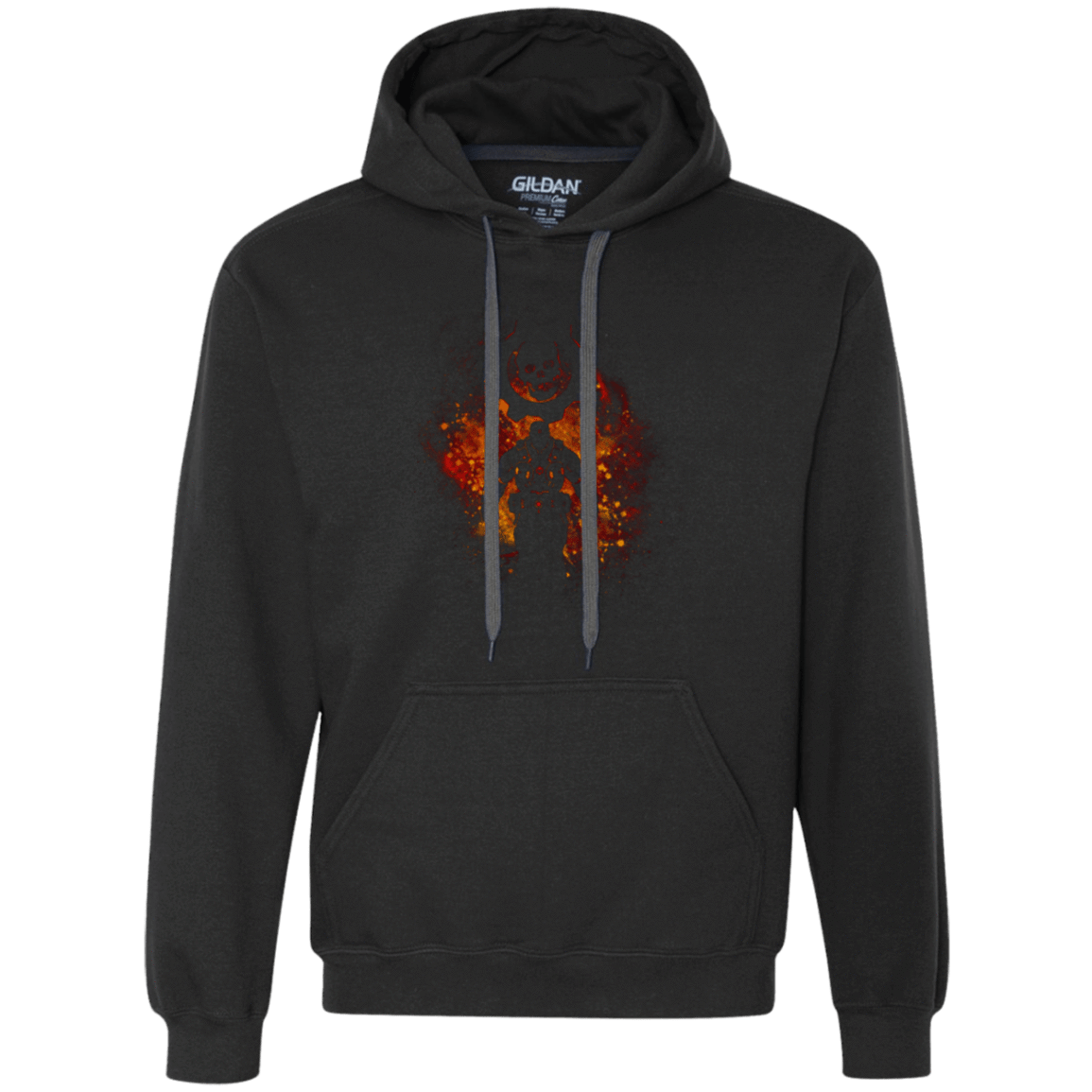 Sweatshirts Black / Small Gears Art Premium Fleece Hoodie
