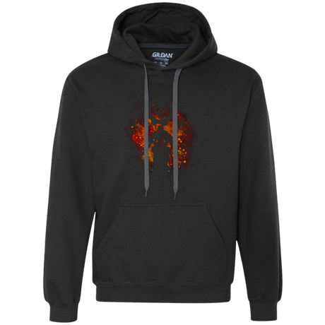 Sweatshirts Black / Small Gears Art Premium Fleece Hoodie