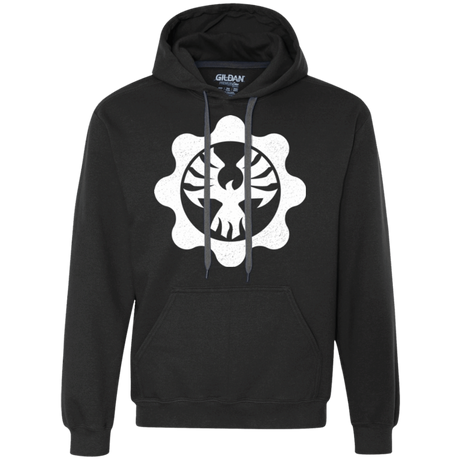 Sweatshirts Black / Small Gears of War 4 Cog Emblem Premium Fleece Hoodie